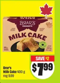 FreshCo Brar's Milk Cake offer