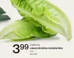Avril Cœurs de laitue romaine bios offer
