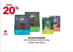 Mondou WILDER HARRIER All dry food and treats for dogs offer