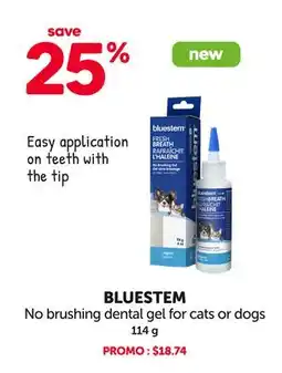 Mondou BLUESTEM No brushing dental gel for cats or dogs offer
