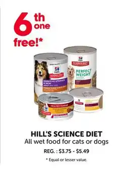 Mondou HILL'S SCIENCE DIET All wet food for cats or dogs offer