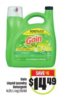 FreshCo Gain Liquid Laundry Detergent offer