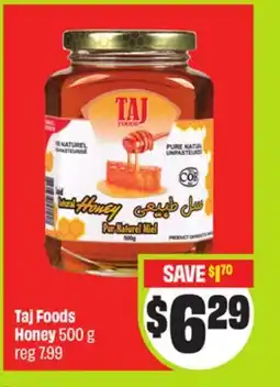 FreshCo Taj Foods Honey offer