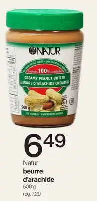 Avril beurre d'arachide offer