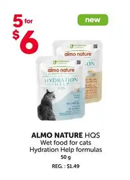Mondou ALMO NATURE HQS Wet food for cats Hydration Help formulas offer