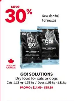 Mondou GO! SOLUTIONS Dry food for cats or dogs offer