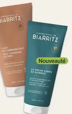 Avril sur les autobronzants ou hydratants pour lecorps offer
