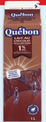 Walmart Quebon chocolate milk offer