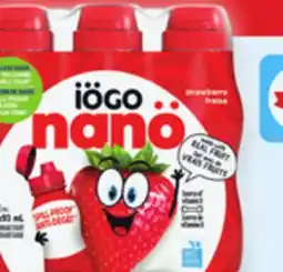 Walmart iögo nano drinkable yogurt offer