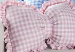 Walmart Easter gingham pillow offer