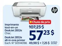 Walmart DeskJet 2852e all-in-one printer offer