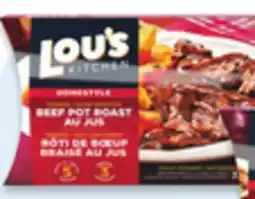 Walmart Lou's Kitchen fully a cooked entrees offer