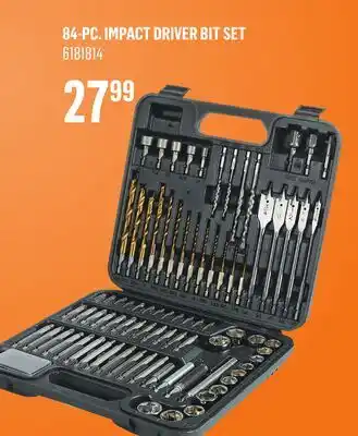 Canac 84-Pc. Impact Driver Bit Set offer