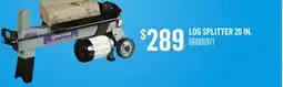 Canac Log Splitter 20 in offer
