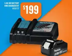 Canac 5Ah 18V Battery and Charger Kit offer