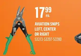 Canac Aviation Snips offer