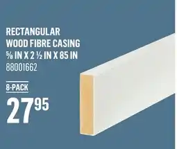 Canac Rectangular Wood Fibre Casing 5/8inx2 1/2 inx85 in offer