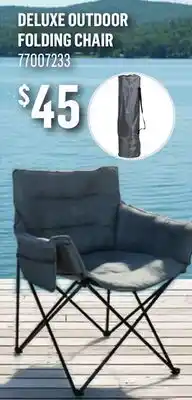 Canac Deluxe Outdoor Folding Chair offer