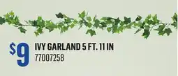 Canac Ivy Garland 5 ft. 11 in offer