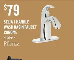 Canac Selia 1-Handle Wash Basin Faucet offer