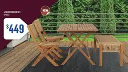 Canac 4-Seater Patio Set offer