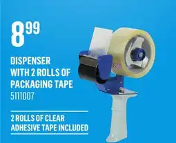 Canac Dispenser with 2 rolls of packaging tape offer