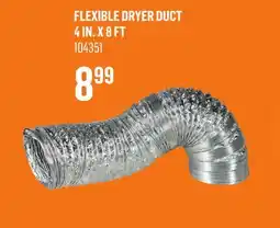 Canac Flexible Dryer Duct 4 in. x 8 ft offer