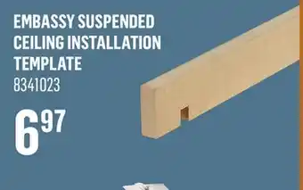 Canac Embassy Suspended Ceiling Installation Template offer
