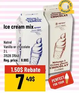 Mayrand Natrel Ice Cream Mix offer