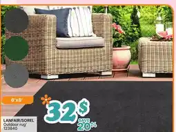 Rossy LANFAIR/SOREL Outdoor rug' offer