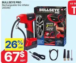 Rossy BULLSEYE PRO Rechargeable tire inflator offer