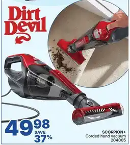 Rossy SCORPION + Corded hand vacuum offer