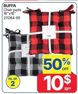Rossy BUFFA Chair pads offer
