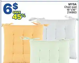Rossy MYSA Chair pad offer