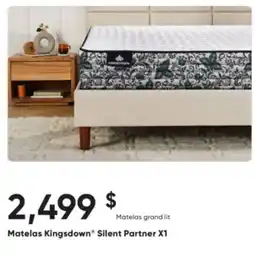 Dormez Vous Matelas Kingsdown Silent Partner X1 offer
