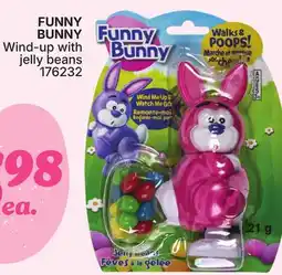 Rossy FUNNY BUNNY Wind-up with jelly beans offer