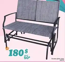 Rossy Double glider chair offer