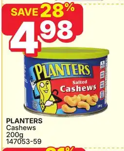 Rossy PLANTERS Cashews offer
