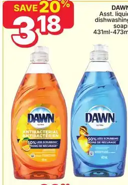 Rossy DAWN Asst. liquid dishwashing soaps offer