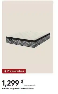 Dormez Vous Matelas Kingsdown Studio Caresa offer