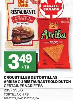 L'Intermarché CROUSTILLES DE TORTILLAS RESTAURANTE | TORTILLA CHIPS offer