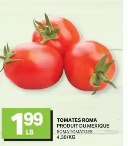 L'Intermarché TOMATES ROMA | ROMA TOMATOES offer