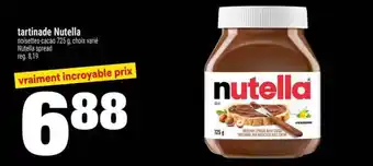 Super C TARTINADE NUTELLA offer