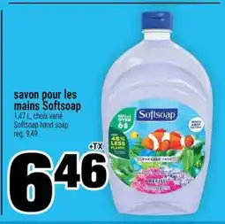 Super C savon pour les mains Softsoap offer