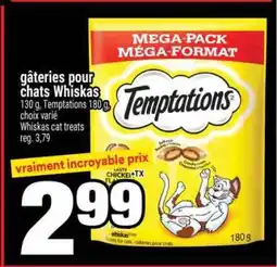 Super C gâteries pour chats Whiskas offer