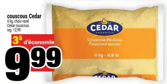 Super C COUSCOUS CEDAR offer