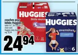 Super C Huggies baby diapers offer
