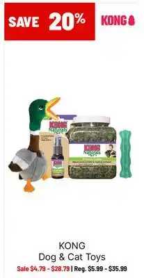 Ren’s Pets Depot KONG Dog & Cat Toys offer
