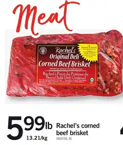 Loblaws Rachel's corned beef brisket offer