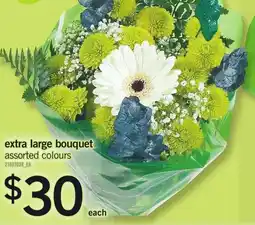 Loblaws Extra large bouquet offer